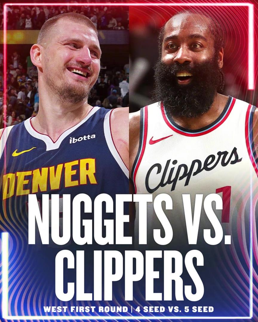 帶隊的神！哈登率快船鎖定西部第5，生涯從未缺席過季后賽！