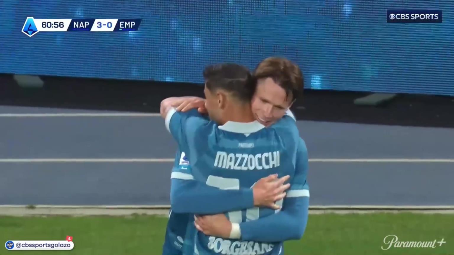 無敵雙響炮！麥克托米奈甩頭破門梅開二度！盧卡庫(kù)傳中送助攻！