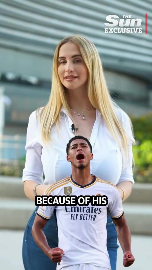 WTF！根本聽不清這皇馬女主持講啥，這身材真的很吸引眼球